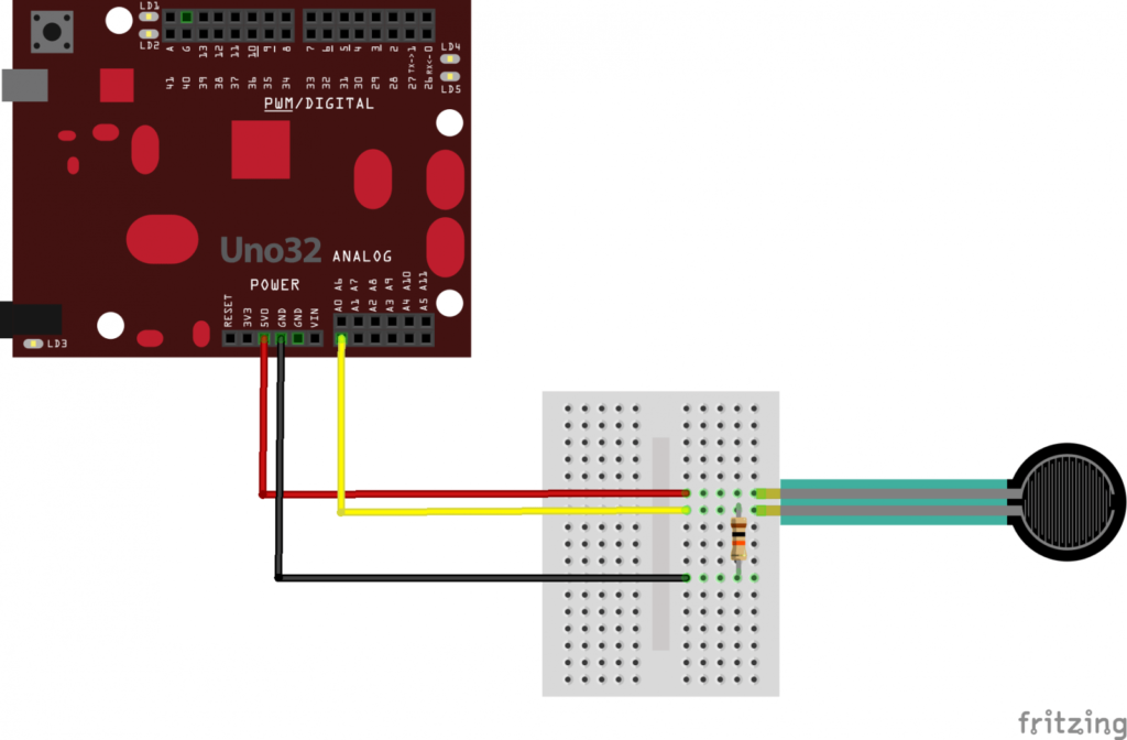 chipkit and force sensor_bb