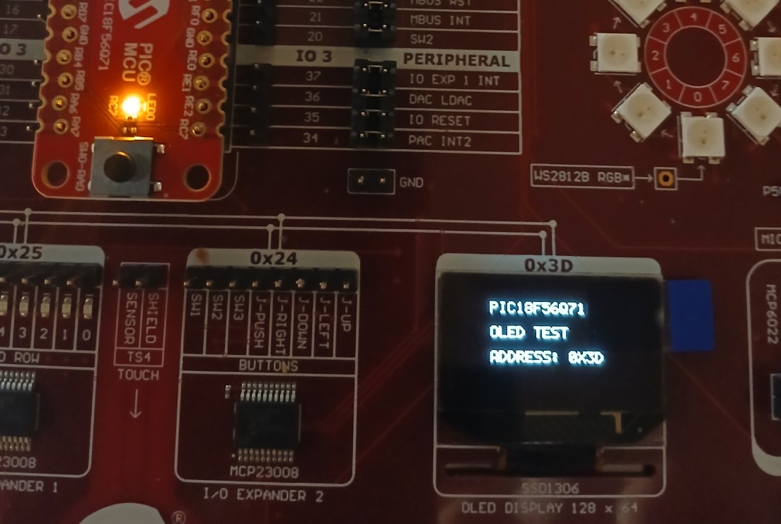 curiosity oled test